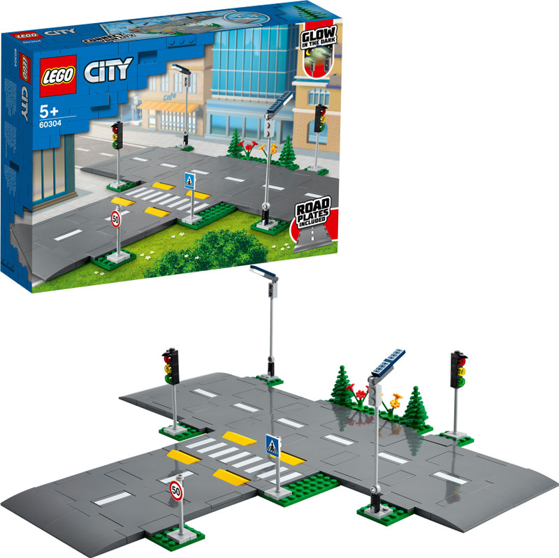 LEGO City Road Plates (112 Blocks)(Multicolor)