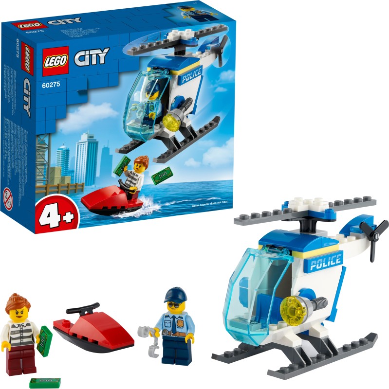 LEGO Police Helicopter(Multicolor)