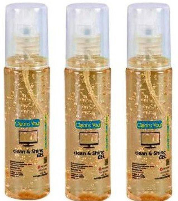 Admiz Liquid Solution with Cloth to Clean Mobile/Laptop Screen PACK OF 4 for Computers, Laptops, Mobiles(Cleaner Fluid Gel LCD Cleaning Kit)