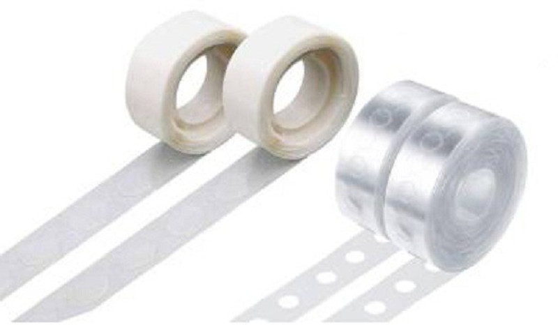 PREMIUM PARTY SHOP Balloon Arch Decorating Strip 2 Rolls of 5 m Each and 2 pcs 100 dot each glue dot (Set of 4)(Set of 4)