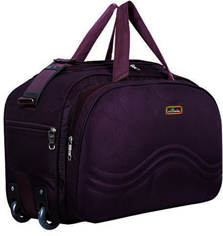 Inte Enterprises New Waterproof Polyester Lightweight Small Travel Bag Small Travel Bag(Purple)