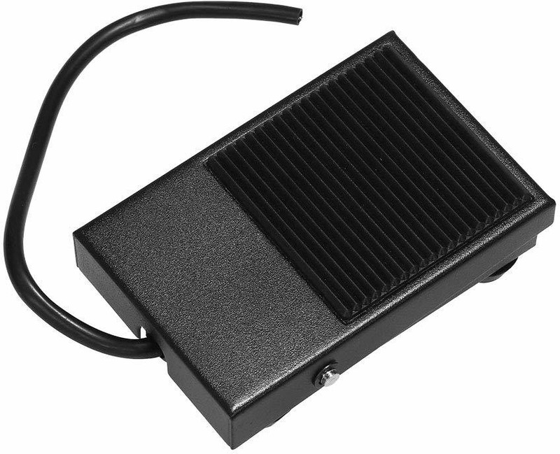 Anself Heavy Duty Skidproof Foot Pedal Switch Treadle Momentary Control Foot Switch Knobs