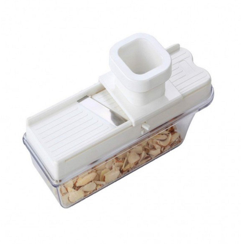 atlion by Gadgets Almond Slicer Cutter Fruit Chopper Dry fruit cutting like badam, kaju, Vegetable cutter, Chopping, Cutting, Blending, Slicer. Vegetable & Fruit Grater & Slicer(In packege 1 slicer full. with Dry fruit 2 seter.)