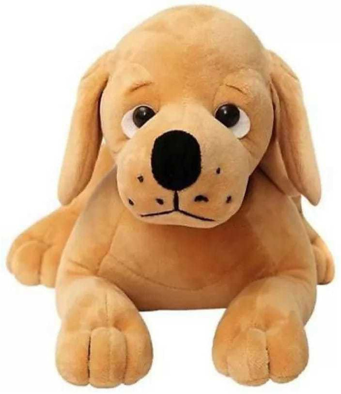 Galaxy Corporation Cute Huggable super soft Duddly Dog 32 cm - 32 mm(Brown)