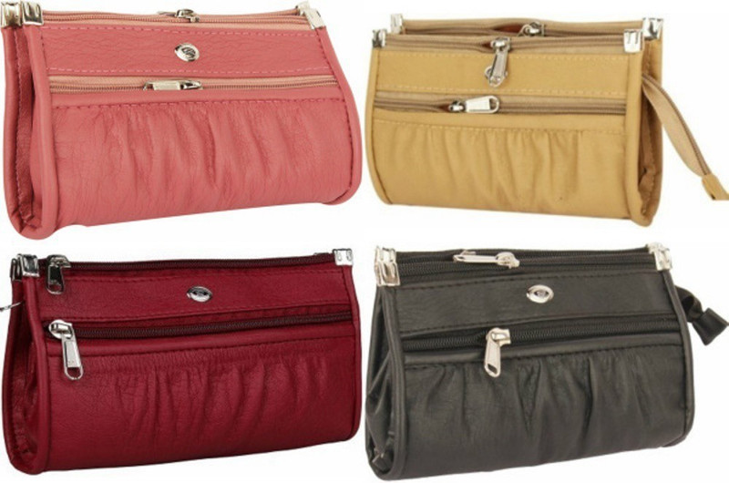 RAPID COSTORE Casual Multicolor Clutch(Pack of: 4)