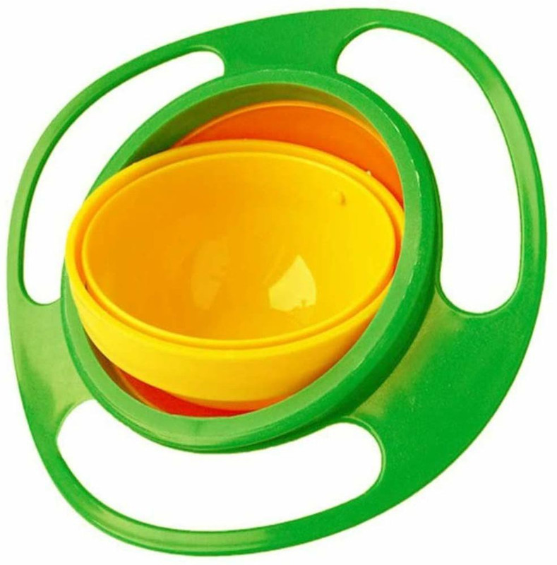 AUROXA Baby Bowl 1 Pcs Multi - Plastic(Multicolor)