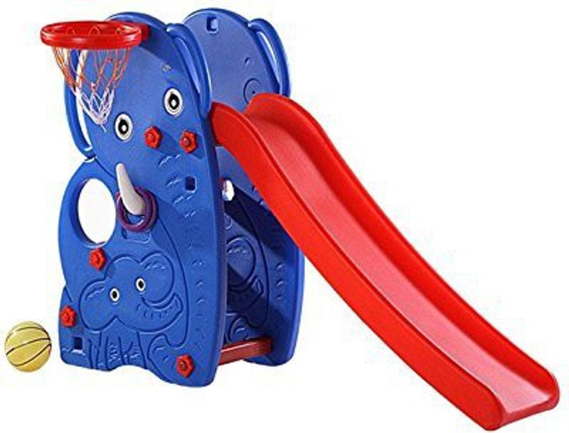 Ehomekart Playgro Elephant Slide 205 For Kids(Multicolor)