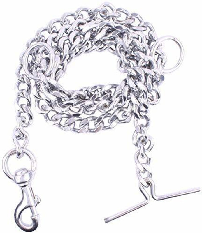 DogTrust 60 cm Dog & Cat Chain Leash(Gold)
