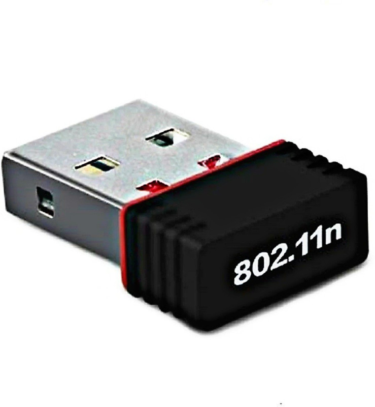 TERABYTE TERABYTE MINI WIFI ADEPTOR USB Adapter(Black, Silver)