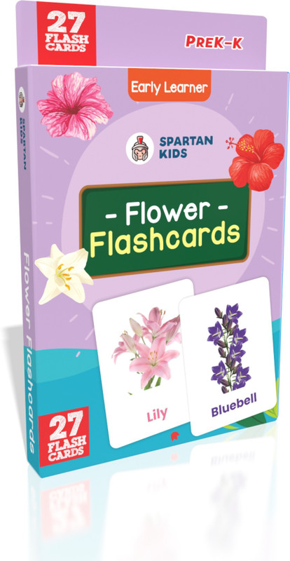 spartan kids Vegetables Flash Cards Easy & Fun way of Learning-1yr-6yr Kids(Green)