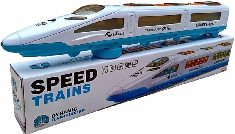 cmkj Emu 138 Metro Led Train Toy With Light & Music(Multicolor)