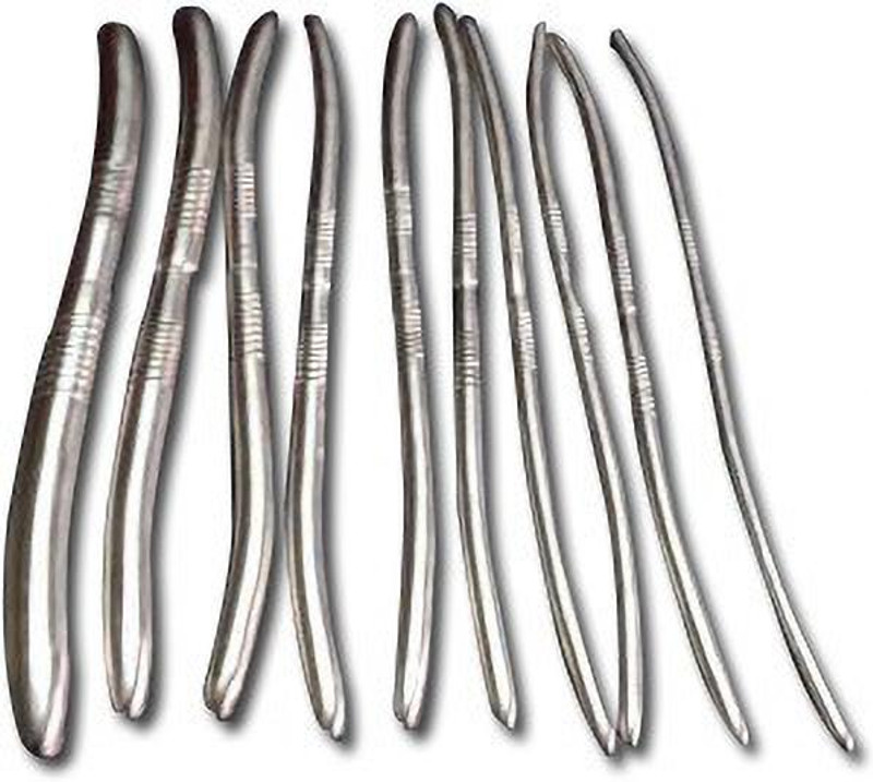 Agarwals Hegar Dilators Set Of 10 S/S Non Magnetic Vaginal Dilator(Pack of 10)