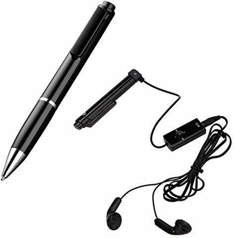 Bzrqx 4K Digital Voice Recorder Pen 15 Hours Sound Recorder for Lectures Meetings 8 GB Voice Recorder(0 inch Display)