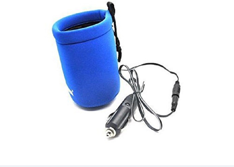 Delidge 12V Portable Car Baby Bottle Warmer Cover(Blue)