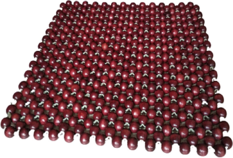 Q1 Beads Wooden Car Seat Cover For Mahindra, Hyundai, Ford, Tata, Maruti, Kia, Jeep, Honda, Volvo, Universal For Car Redi-GO, Harrier, Venue, Hector, Seltos, Grand i10 NIOS, Captur, S-Presso, Compass, Swift Dzire, Wagon R 1.0, Amaze, Alto, i20, Tiago, Ignis, Baleno, Figo(4 Seater)
