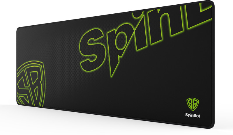 SpinBot Armor 5 MM Thick Extended 900MM*400MM Control Type Gaming Non Slip Base Mousepad(Black)