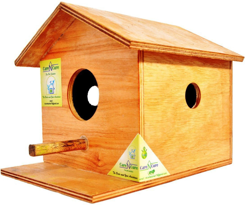 Care N Cure NK001BN Bird House(Hanging, Wall Mounting, Tree Mounting)