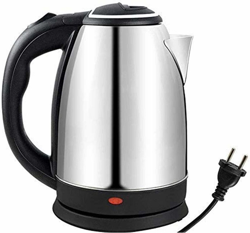 DILOOK Electric Kettle with Stainless Steel Body, 1.5 litres boiler for Water, instant noodles, soup etc. Multi Cooker Electric Kettle(1.5 L, GRAY, Black)