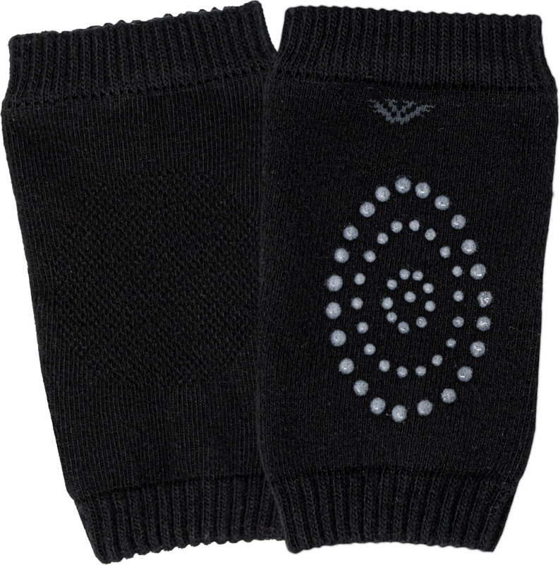 Young Wings Kids Knee and Elbow Protector with Anti-Slip - Free size - Pack of 2 Black Baby Knee Pads(Kids Knee and Elbow Protector, Knee Pads, Elbow protectors)
