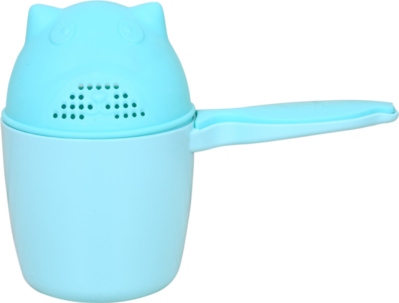 The Little Lookers Baby Shampoo Cup| Baby Shower Water Scoop Sprinkler| Kids Water Mug| Bath Tumbler for Babies/Kids/Toddlers/Children (Light Green, Pack of 1)
