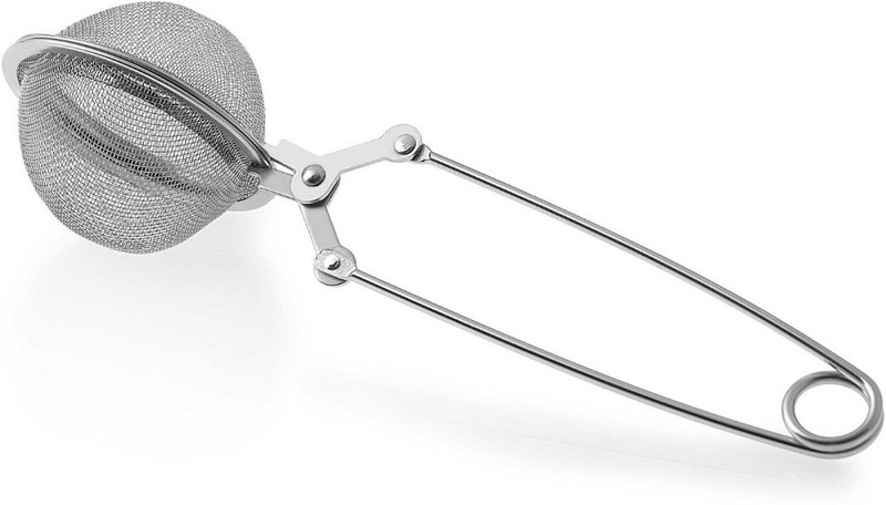 Elephant Kitchenware Stainless Steel Spoon Tea Leaves Herb Mesh Ball Infuser Filter Squeeze Strainer, Tea coffee raw grain green tea infuser Tea Strainer(Pack of 1)