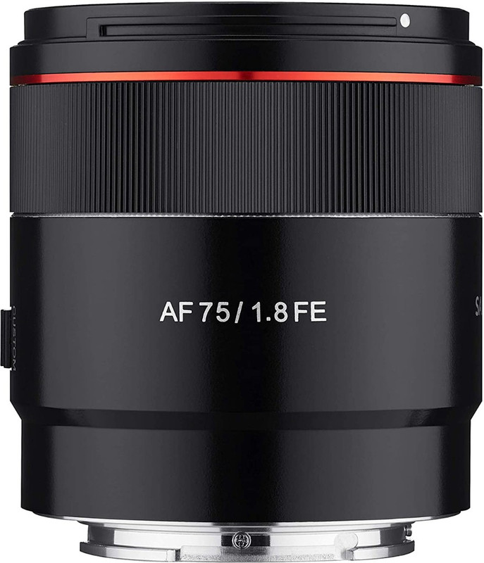 Samyang AF 75mm F1.8 For Sony E Telephoto Prime  Lens(Black, 75 mm)