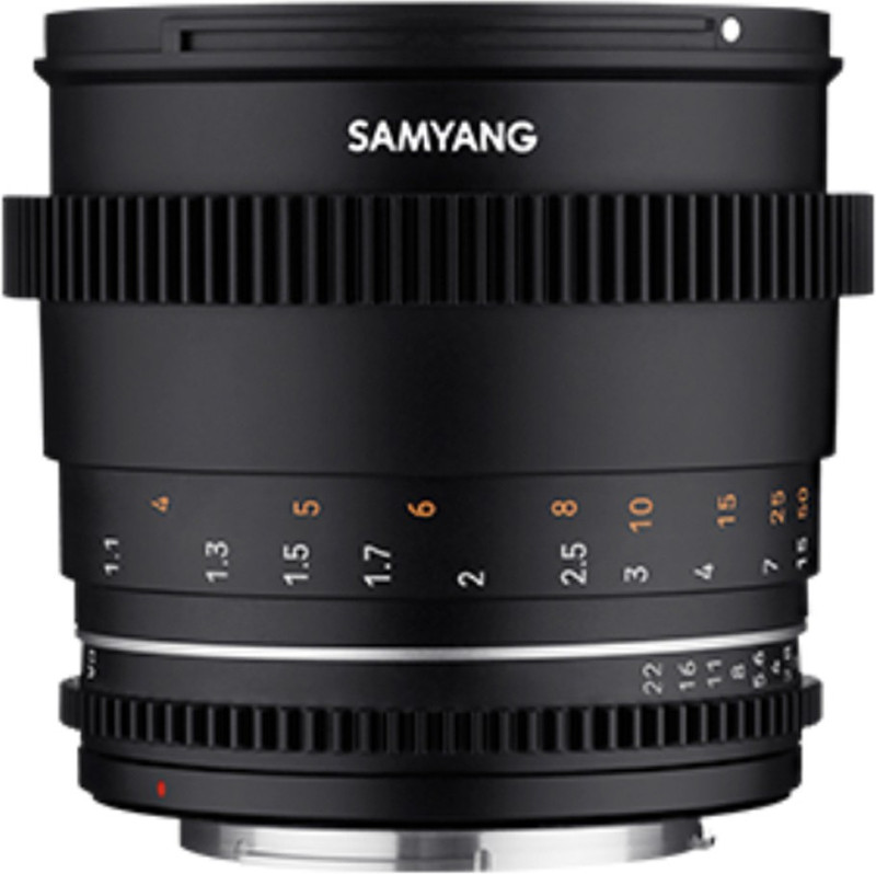 Samyang 85mm T1.5 VDSLR MK2 For Sony E Wide-angle Prime  Lens(Black, 85 mm)