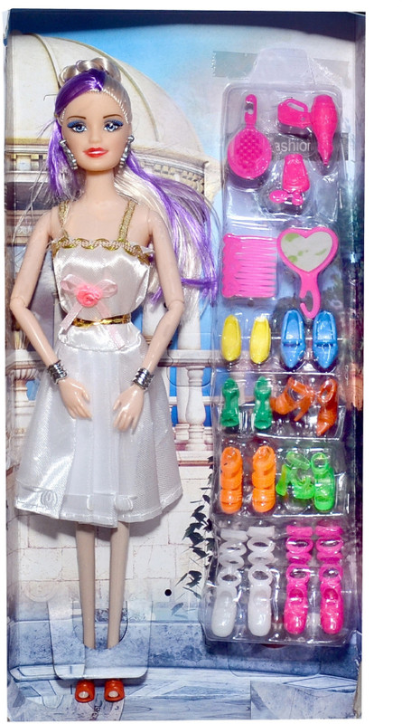 mohini collection Beautiful Foldable Doll @ White(White)