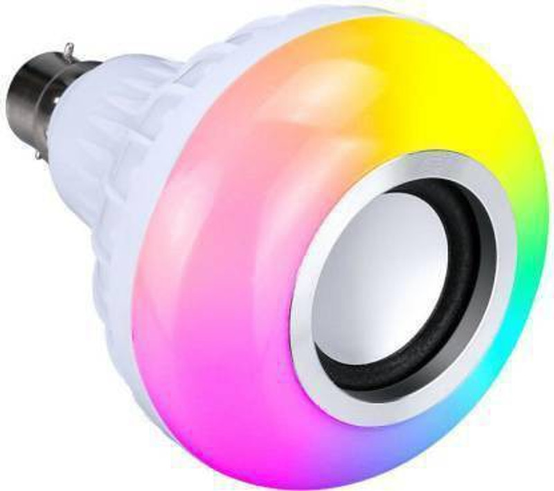 Bhanu Dj Bulb Multi Use Bluetooth Speaker,Led Bulb & Music Light Smart Bulb