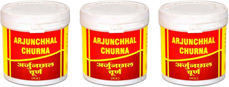 vyas Arjun Chhal Churna Used for Hypertension, Stress and Kidney Stones (Pack of 3)(Pack of 3, 300 g)