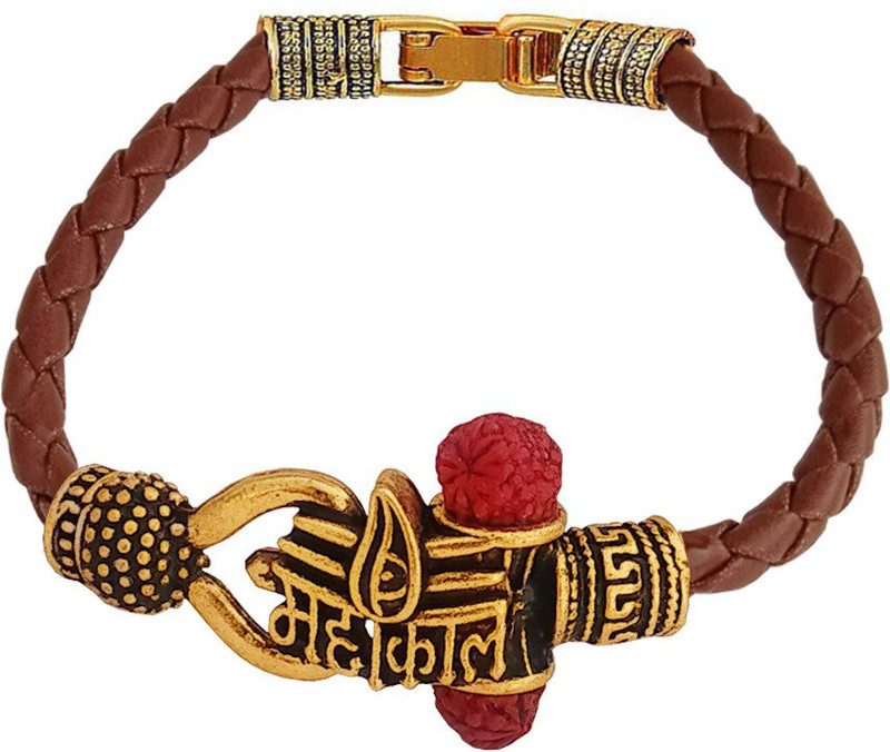 Sullery Leather Rhodium Bracelet