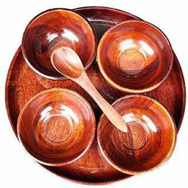 ARTANDCRAFTINDIA Plate| Bowl| Plate & Bowl set| Kitchen Item| Serving Set| Kitchen Serving Set| Tray & Bowl Set- Gift Item Bowl, Plate Serving Set