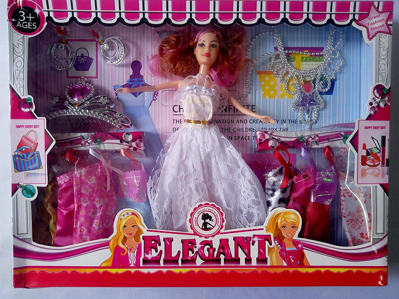 Kmc kidoz Doll with Asessories(Multicolor)