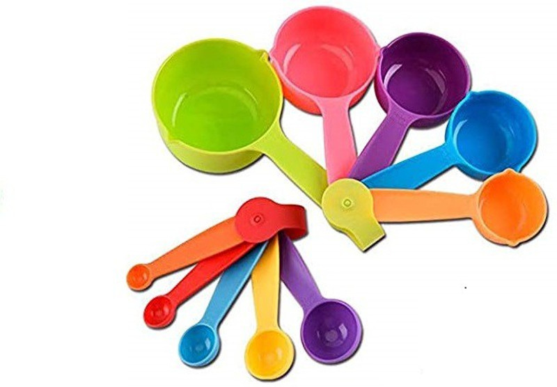 Right Traders Measuring Cup & Spoon Set Multi Purpose Kitchen Tool10 Measuring Cup Set(250 ml)