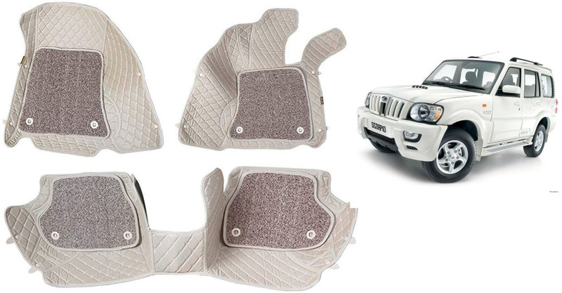 RKPSP Leatherite 7D Mat For  Mahindra Scorpio(Beige)
