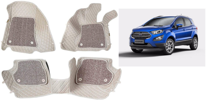 RKPSP Leatherite 7D Mat For Ford Ecosport(Beige)