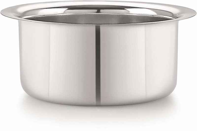 Super HK Tope/Bhagona/Patila with Lid 15 L capacity 36 cm diameter(Stainless Steel)