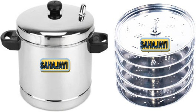 sahajavi Sahajavi Idiyappam cooker-6plates Induction & Standard Idli Maker(6 Plates , 6 Idlis )