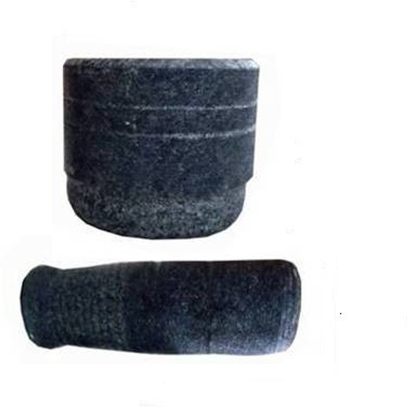YC YUVI CREATIONS Tiny mortar pestle for children play / kolu free jar Stoneware Masher