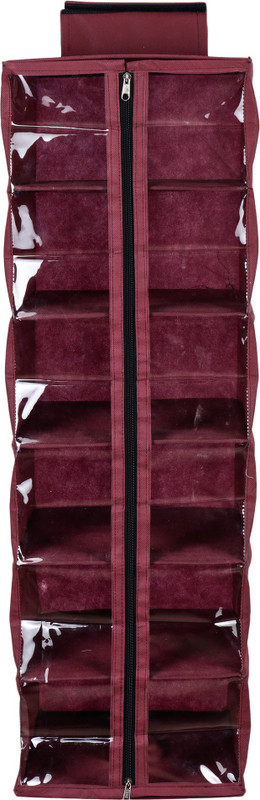 Shrey Creation Hanging 6 Shelf Wardrobe Organizer Closet Cloth Organize Closet Organizer