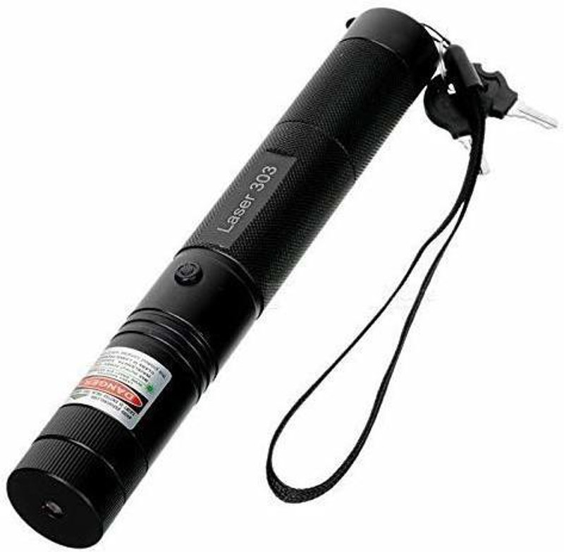 MON N MOL 532nm Starry Adjustable Green Laser Pointer with Safety Key(532 nm, GREEN)
