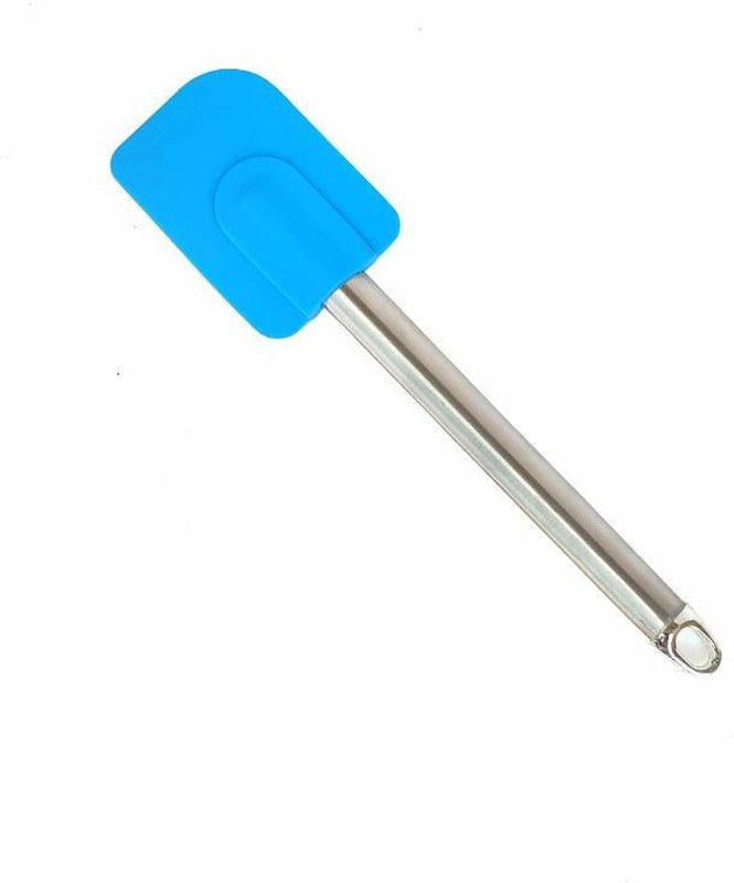 Bakers cutlery Silicone Spatula with Stainless Steel Handle Mixing Spatula(Pack of 1)