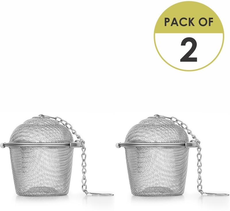 SKYZONE Basket Shaped Stainless Steel Tea Strainer(Pack of 1)