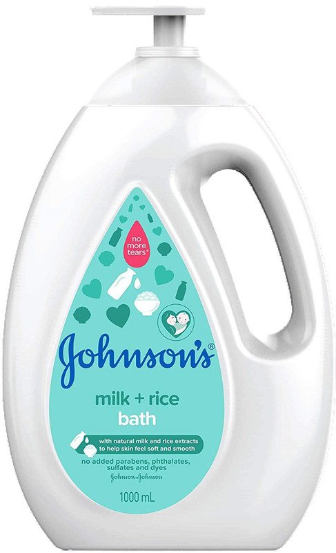 JOHNSON'S Baby Milk Bath 1000ml - Pack of 1(1000 ml)