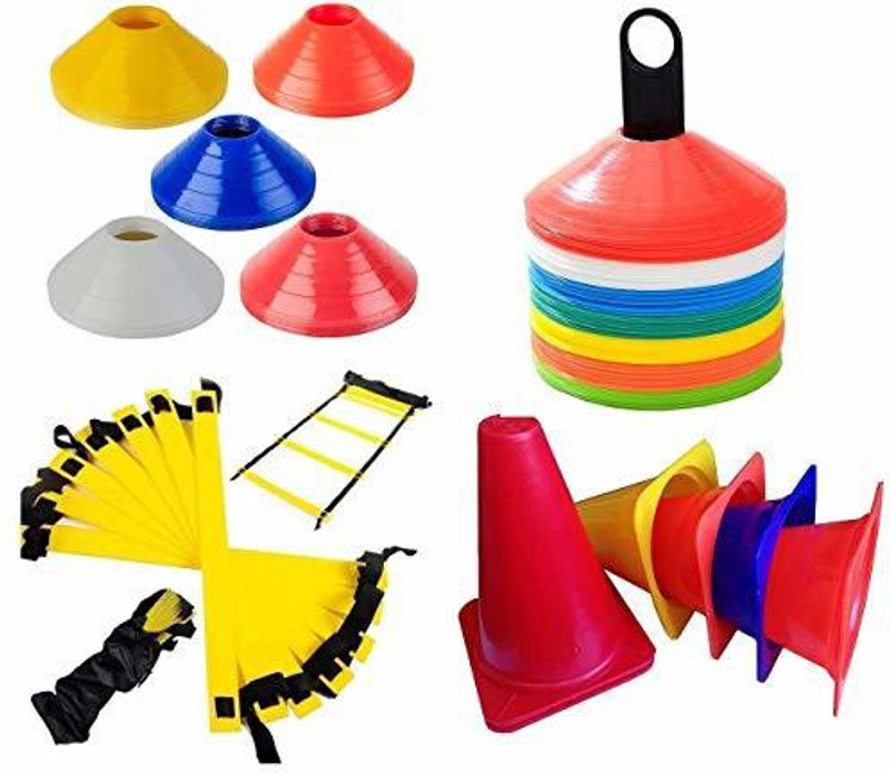 saipro Agility Training Fitness Set (Pack Of 20) Football & Fitness Kit
