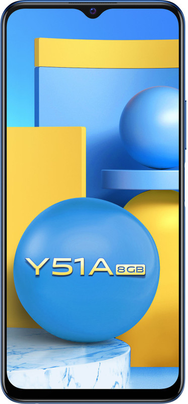 vivo Y51A (Titanium, 128 GB)(8 GB RAM)
