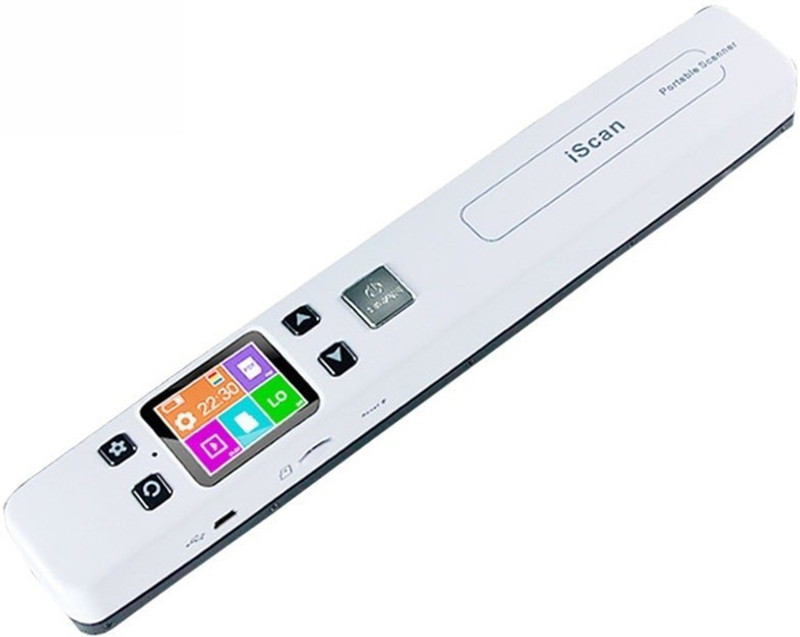 microware iScan 1050 DPI Portable Scanner Wireless Wifi Double Support TF Card Max up to 32GB Photo JPG PDF Receipts Books A4 Document Cordless Portable Scanner