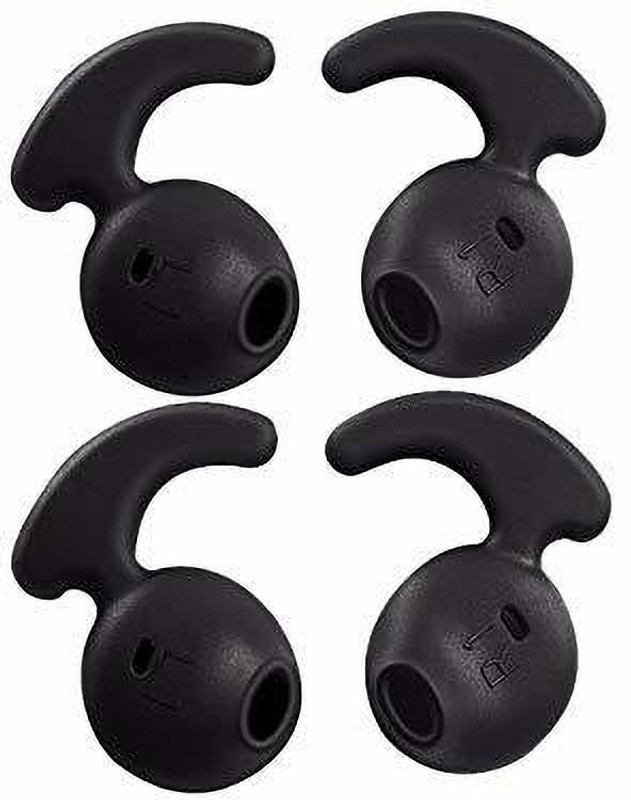 Hoppokart Anti-Slip Ear Hooks Tips Silicone Ear Gels Buds As26 In The Ear Headphone Cushion(Pack of 10, Blue)
