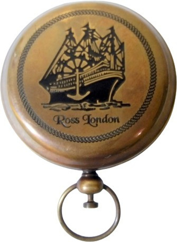 Home Decor Nauticals 2 inch Push Button Compass Compass(Black)