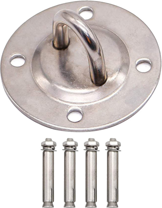 Joyfit 250 kg Wall & Ceiling Anchor for Suspension Straps, Resistance Bands, Gymnastic Rings & Home Gym Combo